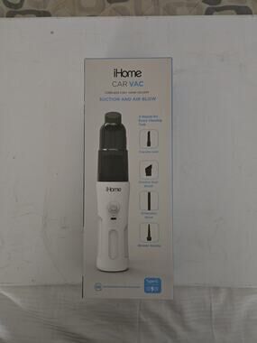 iHome Car Vac Cordless 2-in-1 Hand Vacuum
